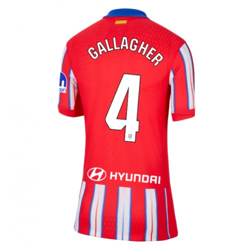 Dres Atletico Madrid Conor Gallagher #4 Domaci za Žensko 2024-25 Kratak Rukav